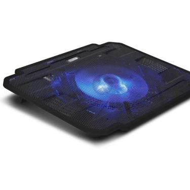 Imagem de Suporte Notebook Base Até 17" Com Cooler C/Led - PONTO DO NERD
