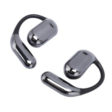 Imagem de aqxreight AI Language Translation Earbuds Multi Language Real Time Tradução Long Battery Life Open Ear Translator Fone de Ouvido para Viagens Business Learning (GREY)