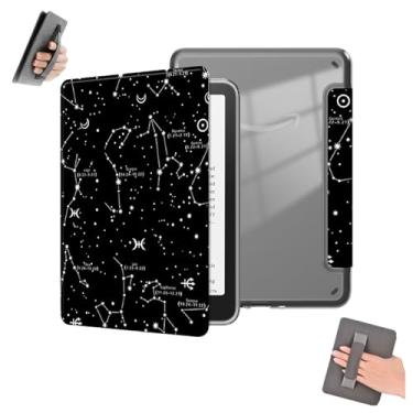 Imagem de GUKSRASO Capa para Kindle Paperwhite 12ª Geração (7", 2024) / Colorsoft Signature Edition - Capa Traseira de Acrílico Transparente, Alça de Mão