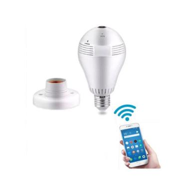 Imagem de Câmera de vigilância de segurança panorâmica com visão noturna - Light