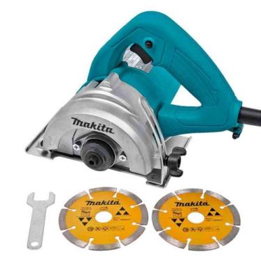 Imagem de Serra marmore com dois discos 1300w 127v  makita 4100nh3zx2, 110V