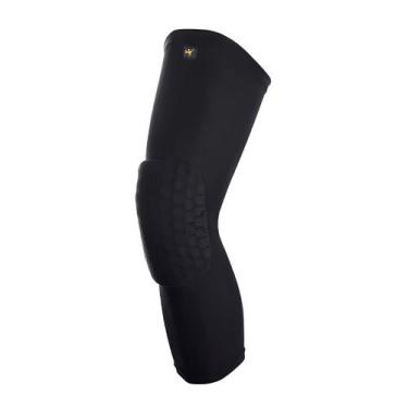 Imagem de Joelheira Elástica Gold Sports Cube Anti Impacto, Preto, P, Unissex