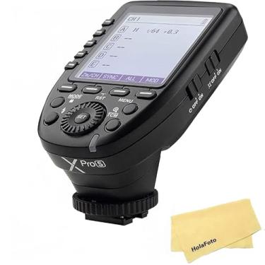 Imagem de Godox Xpro-S Xpro para Sony TTL Disparador de flash sem fio 1/8000s HSS TTL-Convert-Manual, tela grande, design inclinado, 5 botões de grupo dedicados, 11 funções personalizáveis + 12 filtros de cor +