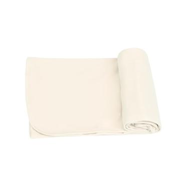 Imagem de Manta Cueiro de Malha 100% Algodão para Bebê 80x90 cm – Cueiro com Viés, Toque Macio e Hipoalergênico, Ideal para Berço, Carrinho, Colo e Enxoval - Palha