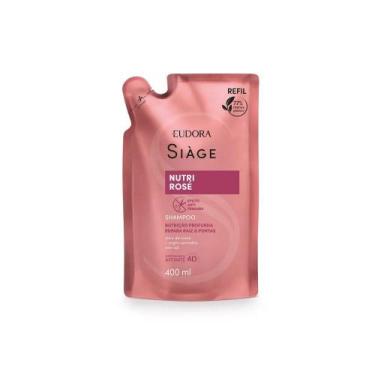 Imagem de Shampoo Siàge Nutri Rosé Refil 400ml - Eudora