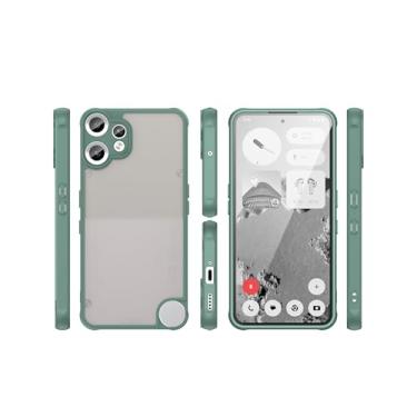 Imagem de Kukoufey Capa compatível com Nothing CMF Phone 2 Pro, compatível com Nothing CMF Phone 2 Pro 5G A001 capa protetora antiqueda e absorção de choque, verde