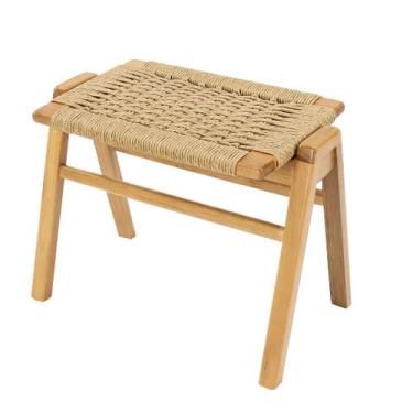 Imagem de Banco Barroco Nacional Móveis 60cm (Larg) Madeira Eucalipto Amêndoa As