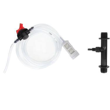 Imagem de Fertilizante injetor Plástico Eficiente de gripagem Irrigação de irrigação Dispositivo de injetor de fertilizante para estufa de jardim de estufa irrigação agrícola (3/4 de polegada)