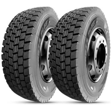Imagem de Kit 2 Pneu 295/80R22.5 XBRI 152/149L 18PR TL Forza Plus F1