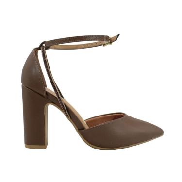 Imagem de Sapato Feminino Vizzano 1285.449 Pelica Capuccino