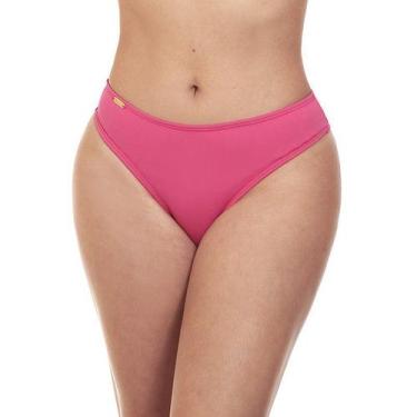 Imagem de Calcinha de biquíni fio dental cintura alta - Estigma, Pink, G