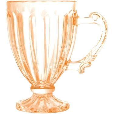 Imagem de Caneca de Vidro Ambar Roma 190ml - KE HOME