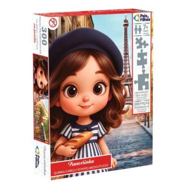 Imagem de Quebra-Cabeça em Família 300 peças Francesinha-Pais e Filhos - Pais & 