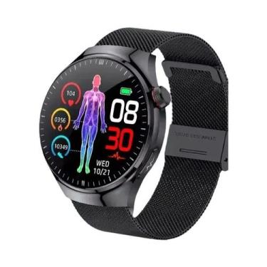 Imagem de Relógio Inteligente Masculino Com Monitor De ECG, PPG, Pressão Arteria