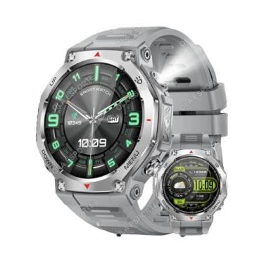 Imagem de Smartwatch GPS AMOLED 5ATM Com Bateria De 525mAh, Monitor De Fitness, 