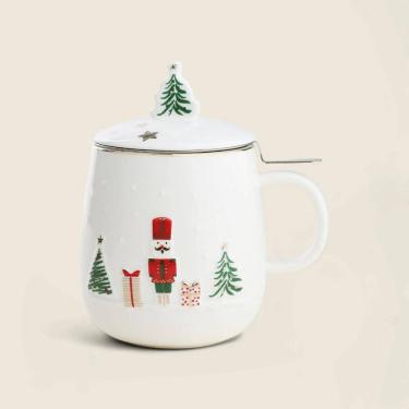 Imagem de Caneca com Tampa Magic Porcelana - A\CASA