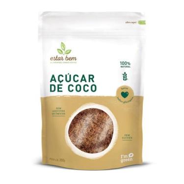 Imagem de Açúcar de Coco Orgânica Sem Glúten Estar Bem 350g