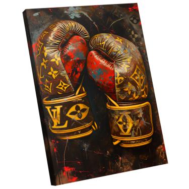 Imagem de Quadro Decorativo Luva de Boxe Grafite