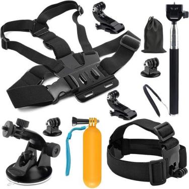 Imagem de Kit de acessórios SHOOT para GoPro Hero 13-3+ SJ4000 com estojo