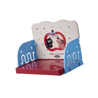 Imagem de Baoblaze Acessórios para mesa de alimentação elevada para gatos, antiderrapante, mantém o chão limpo, desmonta e limpa, suporte para tigela de animais de