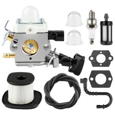 Imagem de HUSWELL Filtro de ar de carburador BG86 para soprador de folhas STIHL BG86C SH86 SH86C BG86Z Substituir Zama C1M-S261B 4241-120-0616