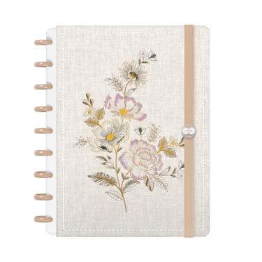 Imagem de Caderno Iscool Disc Inteligente 80 Folhas Entrepontos Rosas Médio M