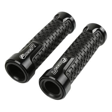 Imagem de GRJQRKHZ Punhos de guidão de motocicleta para B&MW F800R 2009-2016 Extremidades do punho do guidão da motocicleta Acessórios de liga de alumínio, preto