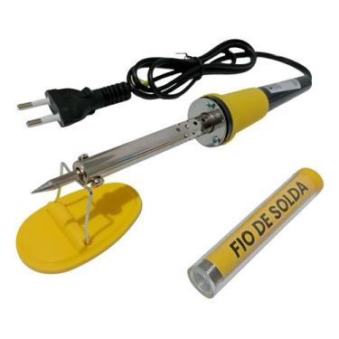 Imagem de Ferro De Solda Soldar 60w 127v Ponta Elétrico Profissional - BNP UTILI
