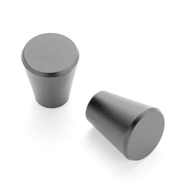 Imagem de Armário de cozinha Knobs Ravinte, pacote com 10, preto fosco, 1,9 cm