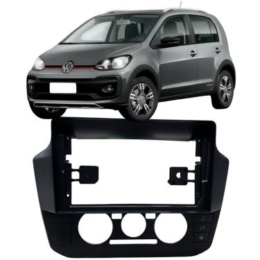 Imagem de Moldura 9 Polegadas Up 2018 à 2021 Preta Painel Central Multimidia Som