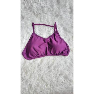 Imagem de Top de Academia Fitness Com bojo removivel Tiras Costa Nua - PIJAMAS V