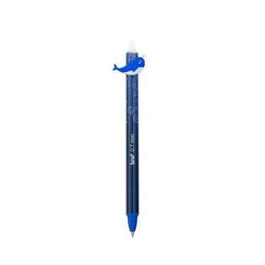 Imagem de Caneta Gel Apagável Under the Sea Escrita Azul 0.7mm - BRW, Golfinho