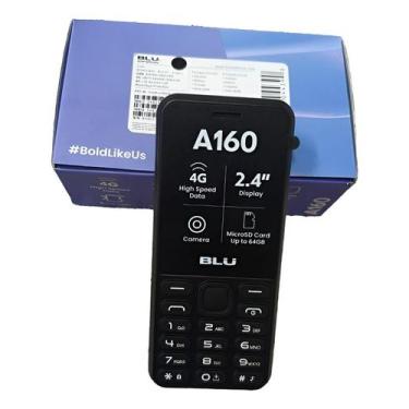 Imagem de Celular Para Idosos Blu A160 Sinal 4g Radio fm Bluetooth Bateria 2000m