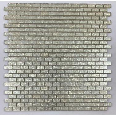 Imagem de Pastilha de Vidro Espelhada 28,5x28,5 cm Fenis Glass Mosic Dourado Espelhado