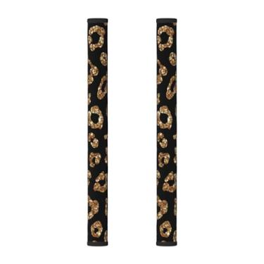 Imagem de Capas para maçanetas de porta de geladeira, conjunto de 2 capas protetoras de maçanetas de eletrodomésticos de cozinha para geladeira, micro-ondas, fogão, forno, lava-louças