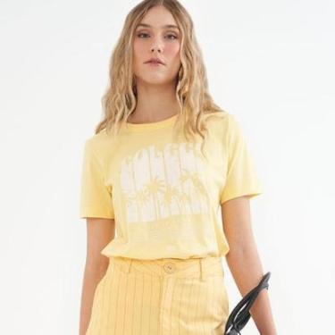 Imagem de Camiseta Colcci Life is Good Feminino-Feminino
