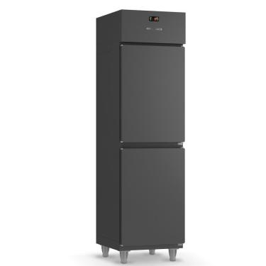 Imagem de Mini Câmara Refrigerados Refrimate Preta 2 Portas 220V MCR2PB