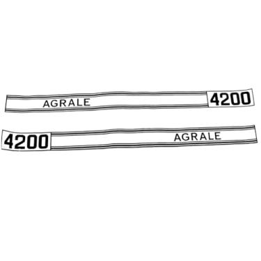 Imagem de Adesivo Trator Agrale 4200 Moderno