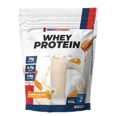 Imagem de Whey Protein - 900g Refil Iogurte Com Mel - Newnutrition