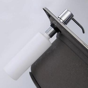 Imagem de Dosador Dispenser de Embutir Inox/Abs 350ML Cor Cromada para Detergent