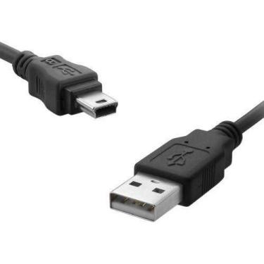 Imagem de Cabo USB A Macho x Mini 5 Pinos de 1,50 Metros V3 Pontas Niquelada - M
