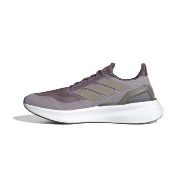 Imagem de adidas Tênis feminino Pureboost 5, Preloved Fig/Cyber Metallic/Shadow Fig, 38