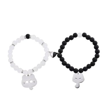 Imagem de Jamortty JJK Pulseiras combinando amizade melhor amigo casais presentes para mulheres homens Y2K BFF pulseiras, ferr size, Acrílico Acrílico Liga metálica, Sem Pedra Preciosa