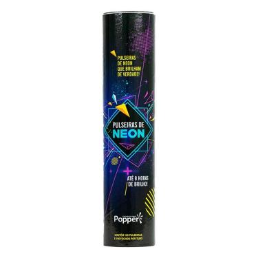 Imagem de Pulseira Neon Party Tubo - 100 Unidades