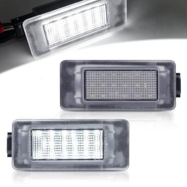 Imagem de Conjunto de luz de placa de licença de LED para Nissan Altima Versa Sentra Rogue 2019-2025, substituição OEM 6000K xenon branco sem erros, kit de luzes de LED