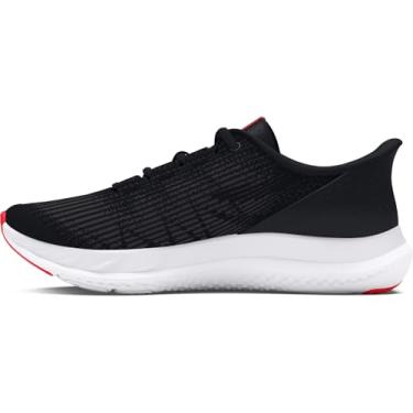 Imagem de Under Armour Tênis de grau escolar Speed Swift para meninos, (001) Preto/Cinza Titã/Vermelho Racer, 6 Big Kid