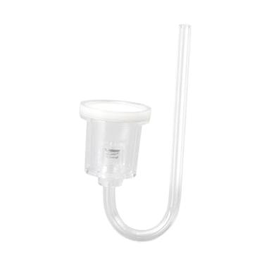 Imagem de Ｂｅｓｇａ Acessórios para atomizador difusor de CO2 acrílico transparente em forma de U para aquário, difusor de bolhas para mesa, plantas aquáticas, sala de, M