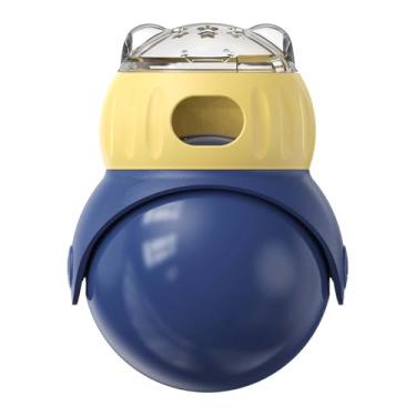 Imagem de Alimentador de quebra-cabeça para gatos, brinquedos interativos para gatos e cães, dispensador de petiscos para gatos internos, cães pequenos, filhotes, alimentador lento, brinquedo de enriquecimento