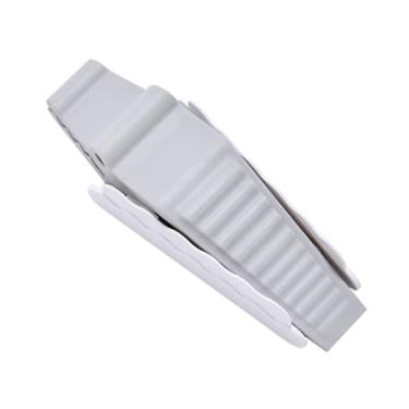 Imagem de MXY Batente de porta de TPU macio em cunha para a parte inferior da porta, batente de porta em forma de crocodilo fofo e suporte para casa, escritório, dormitório, sala de aula em azulejo, concreto