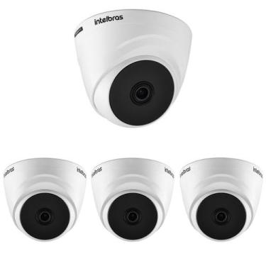 Imagem de Kit 4 Câmeras HDCVI Lite 2 Megapixels Full HD 20m VHL 1220 D Intelbras